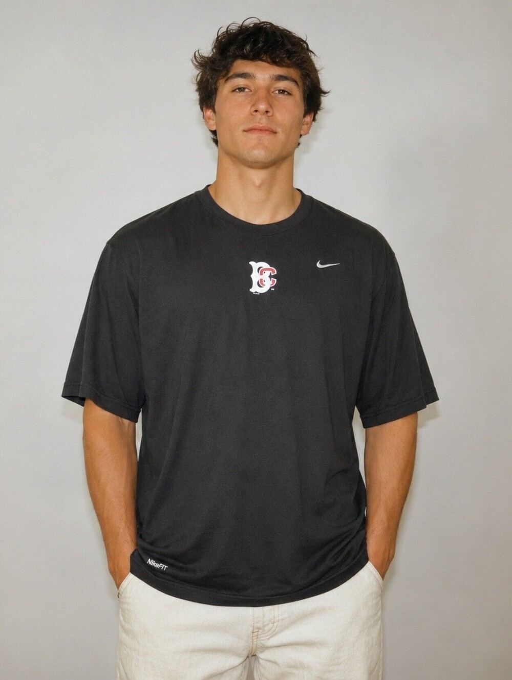 Nike 2008 Brooklyn Cyclones Shirt XL Black NikeFit Performance MiLB Baseball